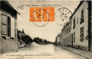 CPA BAIS-MAYENNE Route d'Izé et de Trans (420474)