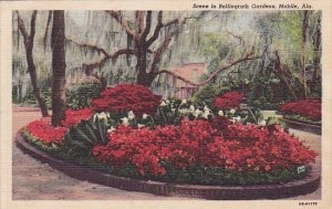 Alabama Mobile Scene In Bellingrath Gardens 1943