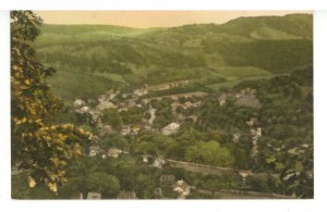 VT - Woodstock. Bird's Eye View from Mount Tom