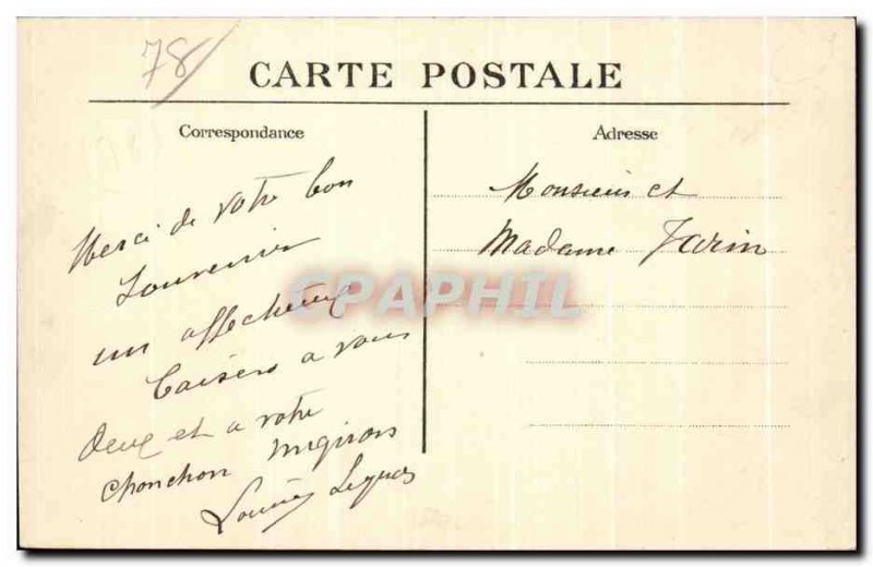 Old Postcard Saint Germain en Laye Les Loges Establishment of the Legion of H...