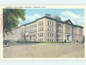 Pre-Chrome HIGH SCHOOL SCENE Lawrence Massachusetts MA AG6612