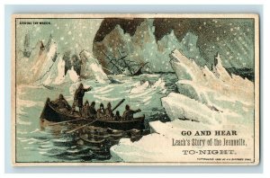 1882 Arctic Exploration Leach's Story Of Jeannette Fabulous! Lot Of 6 P206