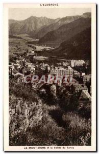 Old Postcard Le Mont Dore and the Valley of Sancy