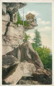 Undercliff View at Lake Minnewaska NY, New York - DB - Detroit Publishing