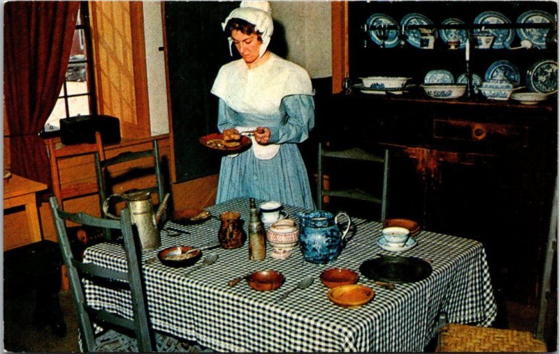 Canada Ontario Upper Canada Village Interior Of Schoolmaster's House