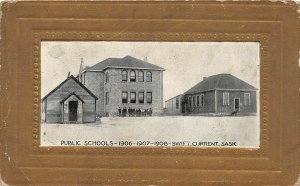 H84/ Canada Postcard c1910 Swift Current Saskatchewan Public School 82