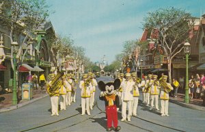 California Anaheim Disneyland Mickey Mouse and Disneyland Band