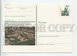 449954 GERMANY 1989 year Balingen POSTAL stationery postcard