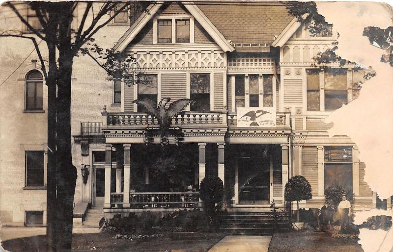 F8/ Cleveland Area Ohio RPPC Postcard 1912 Eagles Fraternity Convention