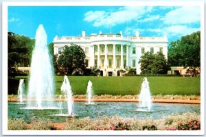 Postcard - White House-Looking South - Washington, District of Columbia