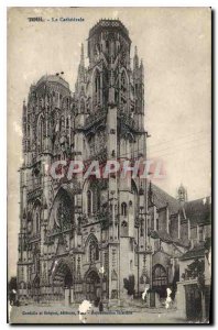 Old Postcard Toul Cathedrale