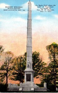 Indiana Lafayette Battle Ground Soldiers Monument