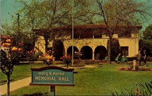 California Claremore Pilgrim Place Mary H Porter Memorial Hall 1964