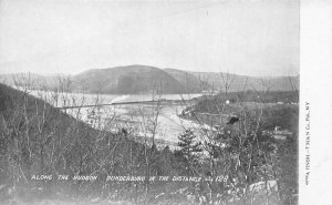Dunderberg Mountain New York Hudson River Scenic View Vintage Postcard AA110681