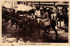 CPA La BOURBOULE La Location des Anes (720972)