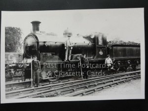 NBR Steam Loco No.753 Driver & Crew - North British Railway - RP Photocard