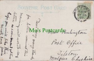 Genealogy Postcard - Penlington, Post Office, Tilston, Malpas, Cheshire  GL1805