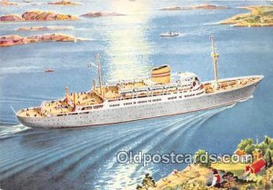 Norwegian American Line MS Oslofjord Ship Unused 