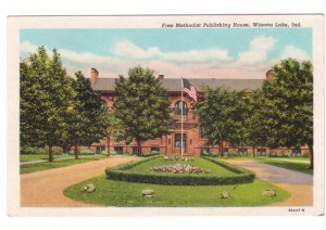 Free Methodist Publishing House, Winona Lake, Indiana, Vintage Chrome Postcard