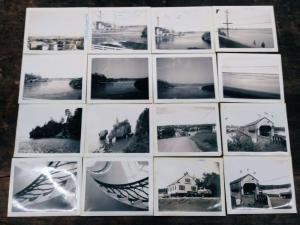 Group of 16 St John New Brunswick Canada Snapshot Polaroids J70656