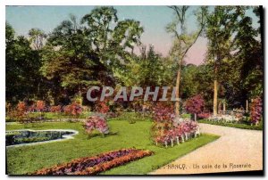 Old Postcard Nancy A corner of the Rose Garden