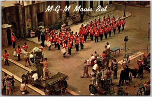 M-G-M Hollywood Movie Set Hollywood California CA Playing Band Postcard