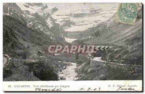 Old Postcard Gavarnie Vue Generale Du Cirque Lourdes