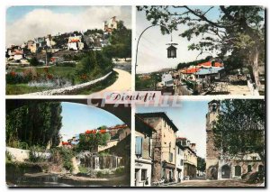 Postcard Modern Dieulefit Prt Laval district Jabron The Raymonds Church Square