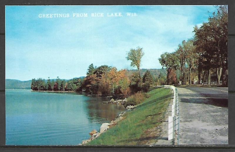 Wisconsin, Rice Lake - Greetings From - [WI-111]