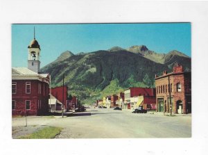 Vtg 1950's Silverton, Colorado Street View Postcard