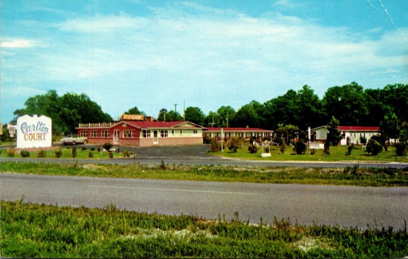 North Carolina Lumberton Carlton Court and Restaurant