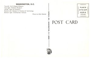 Smithsonian Institution Museums Washington DC Vintage Postcard
