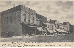 PRINCETON , Illinois , 00-10s ; A South End Business Block