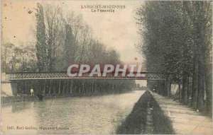 Old Postcard La Roche Migennes Gateway