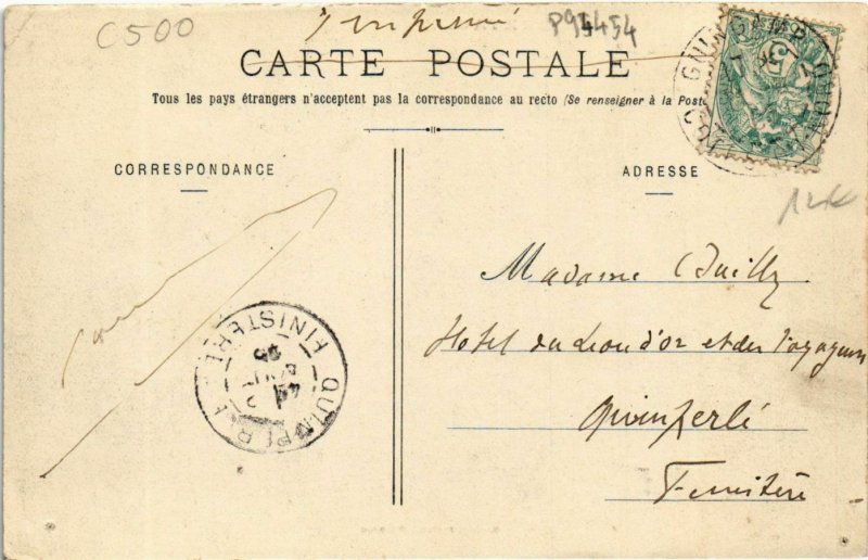 CPA GUINGAMP - Rue Trottrieux (994454)