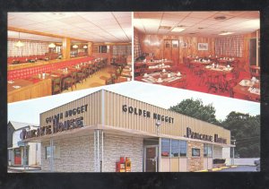 DAYTON OHIO GOLDEN NUGGET PANCAKE HOUSE RESTAURANT ADVERTISING POSTCARD