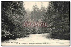 Old Postcard A Travers Le Morvan A Cure Chastellux