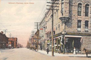 Joliet Illinois Stillman's Pharmacy Drug Store Vintage Postcard AA10965