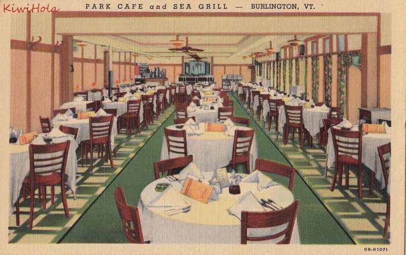 Postcard Park Cafe and Sea Grill Burlington VT