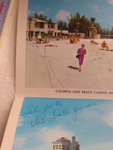 Postcard Folder Florida's Sunshine Skyway, St. Petersburg, Florida
