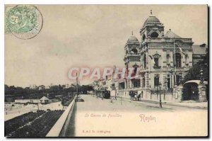 Old Postcard Royan Casino of Foncillon Train