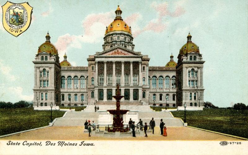 IA - Des Moines. State Capitol