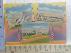 Postcard Folder Greetings From Washington, District of Columbia