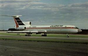 CUBANA Tupolev TU-154B-2 (1980s) Airplane Aviation World Postcards