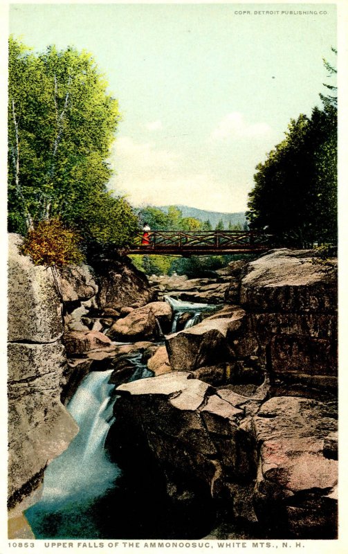 NH - Bretton Woods. Upper Falls, Ammonoosuc River