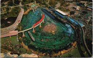 USA Disneyland The Magic Kingdom Tomorrowland Panoramic View Chrome C035
