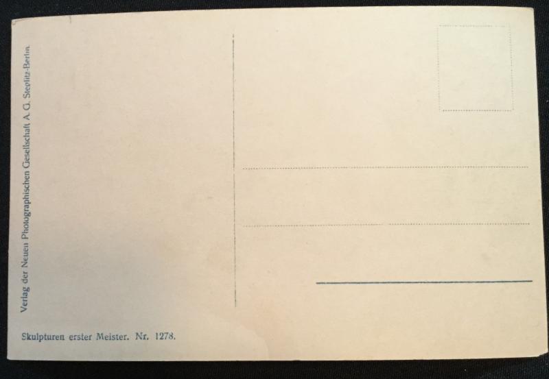 Postcard Unused Badende? V. Hans Hubert Dietzsch LB