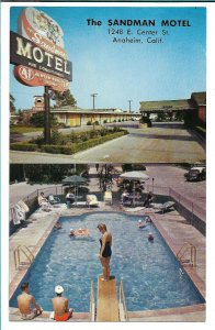 Anaheim, CA - The Sandman Motel