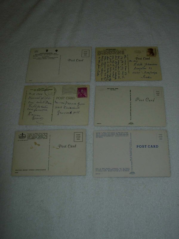 New Haven CT - Lot Of 6 Great Vintage Postcards - x0589