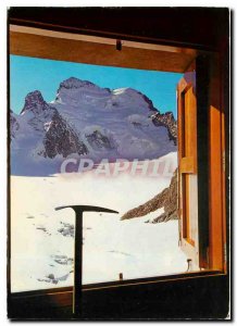 Postcard Modern Massif de L'Oisans North Face of Refuge view Ecrins